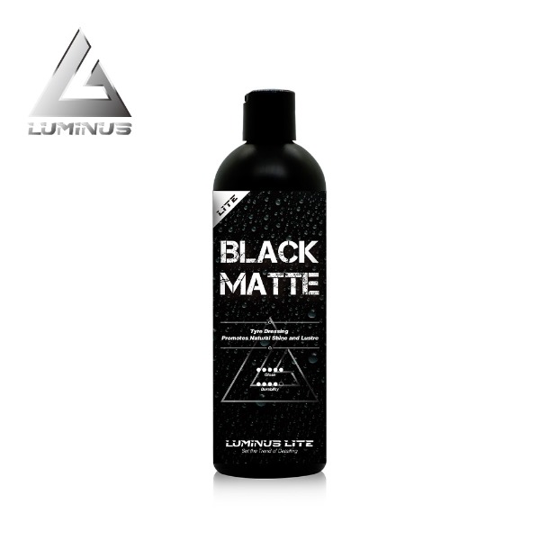 [루미너스] LITE BLACK MATT 라이트 블랙 매트 타이어 드레싱 500ml